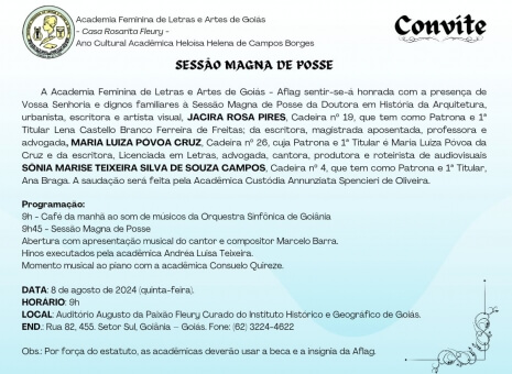 Sessão Magna de Posse 